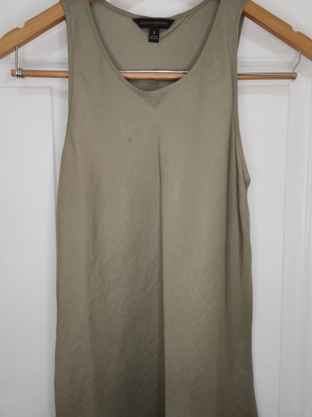 Banana Republic Women's Sleeveless Tank Dress - Olive